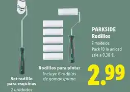 Lidl Parkside - rodillos oferta