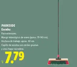 Lidl Parkside - escoba oferta