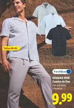 Lidl Esmara - men camisa de lino oferta