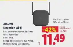 Lidl Xiaomi - extensión wi-fi oferta