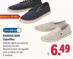 Lidl Esmara - men zapatillas oferta