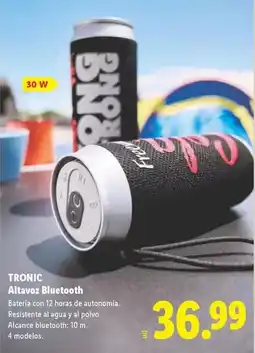 Lidl Tronic - altavoz bluetooth oferta