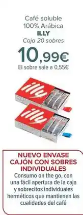 Carrefour Illy - café soluble 100% arábica oferta