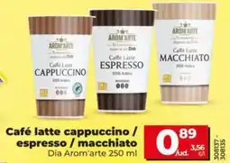 Dia Dia - cafe latte cappuccino / espresso / macchiato oferta