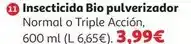 Alcampo Insecticida bio pulver 600 ml oferta