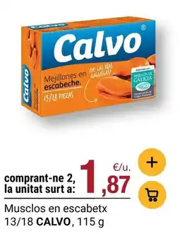 BonpreuEsclat Calvo - musclos en escabetx oferta