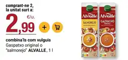 BonpreuEsclat Alvalle - gaspatxo original o salmorejo oferta