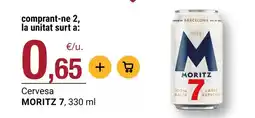 BonpreuEsclat Moritz - cerveza oferta