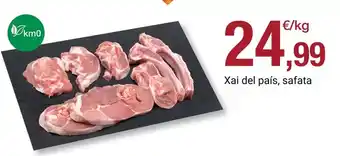 Xai del país, safata