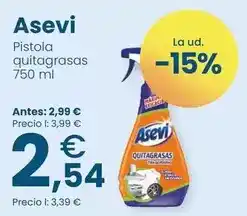 Clarel Asevi - pistola quitagrasas oferta