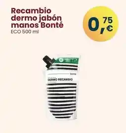 Clarel Bonté - recambio dermo jabón manos oferta