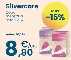 Clarel Silvercare - copa menstrual talla oferta