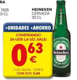 CashDiplo HEINEKEN Cerveza oferta