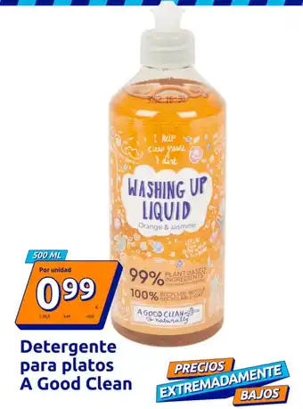 Detergente para platos A Good Clean