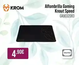MR Micro Krom - alfombrilla gaming knout speed oferta