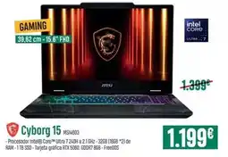 PCBox Gaming - cyborg 15 oferta