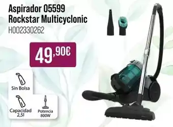Rowenta - aspirador 05599 rockstar multicyclonic
