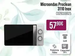 MR Micro Cecotec - microondas 3110 inox oferta
