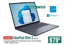 PCBox Lenovo - ideapad slim 3 oferta