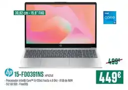 PCBox Hp - 15-fd0391ns oferta