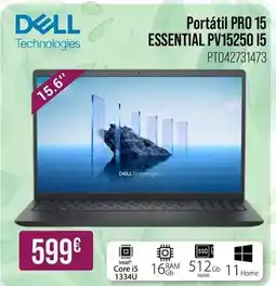 MR Micro Dell - portátil pro 15 essential pv15250 i5 oferta