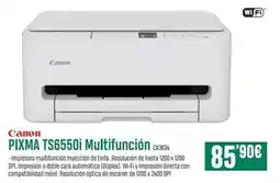 PCBox Canon - pixma ts6550i multifuncion oferta