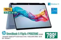 PCBox HP omnibook 5 flip14-fp0025ns oferta