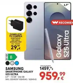 Worten Samsung - smartphone galaxy s25 ultra oferta