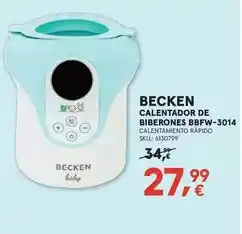 Worten Becken - calentador de biberones bbfw-3014 oferta
