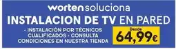 Worten Worten - instalación de tv en pared oferta