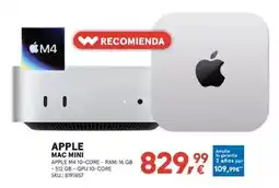 Worten Apple - mac mini oferta