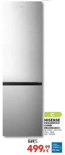Worten Hisense - frigorifico combi noci oferta