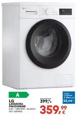 Worten Lg - lavadora f4a10s80wk oferta