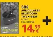 Worten Sbs - auriculares bluetooth tws x-beat oferta