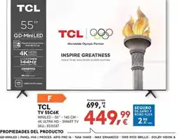 Worten Tcl - tv 55c6k oferta