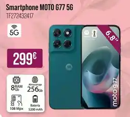MR Micro Samsung - smartphone moto g77 5g tf272432417 oferta
