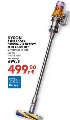 Worten Dyson - aspiradora escoba v12 detect slim absolute oferta