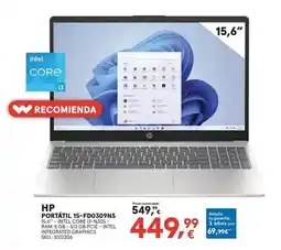 Worten Hp - portatil 15-fd0309ns oferta
