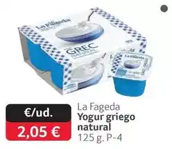 GM Cash & Carry La fageda - yogur griego natural oferta
