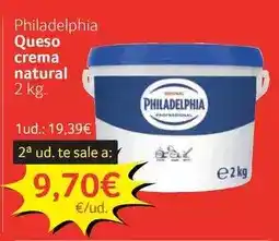 Philadelphia - queso crema natural