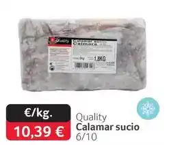 GM Cash & Carry Quality - calamar sucio oferta