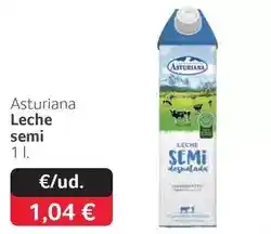 GM Cash & Carry La asturiana - leche semi oferta