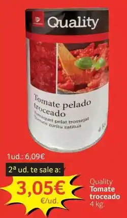 GM Cash & Carry Quality - tomate troceado oferta