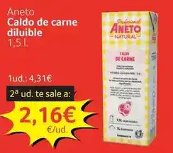 GM Cash & Carry Aneto - caldo de carne diluible oferta