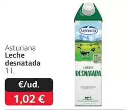 GM Cash & Carry La asturiana - leche desnatada oferta