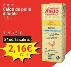 GM Cash & Carry Aneto - caldo de pollo diluible oferta