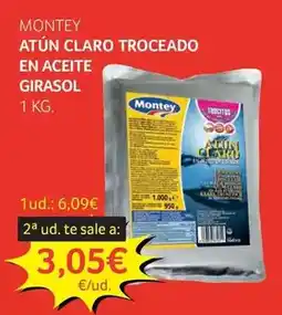 GM Cash & Carry Montey - atun claro troceado en aceite girasol oferta