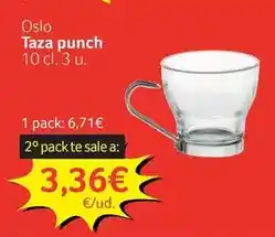 GM Cash & Carry Taza punch oferta