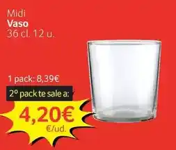 GM Cash & Carry Vaso oferta