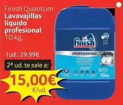 GM Cash & Carry Finish - quantum lavavajillas liquido profesional oferta